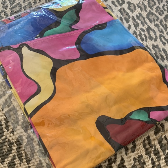 HOST PIC MAXI KAFTAN DRESS BEACH KIMONO ROBE VIBRANT MULTI PRINT OS - Picture 10 of 10